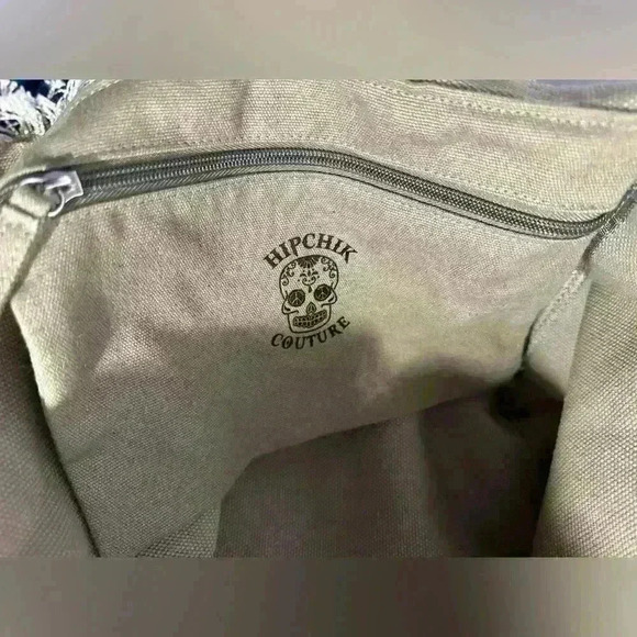 Hipchik Couture Canvas tote bag All You Need is Love - Picture 8 of 14